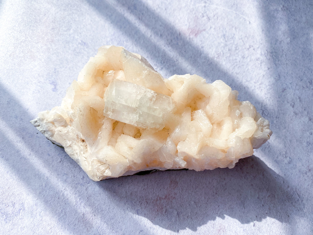Apophylite with Stilbite 1