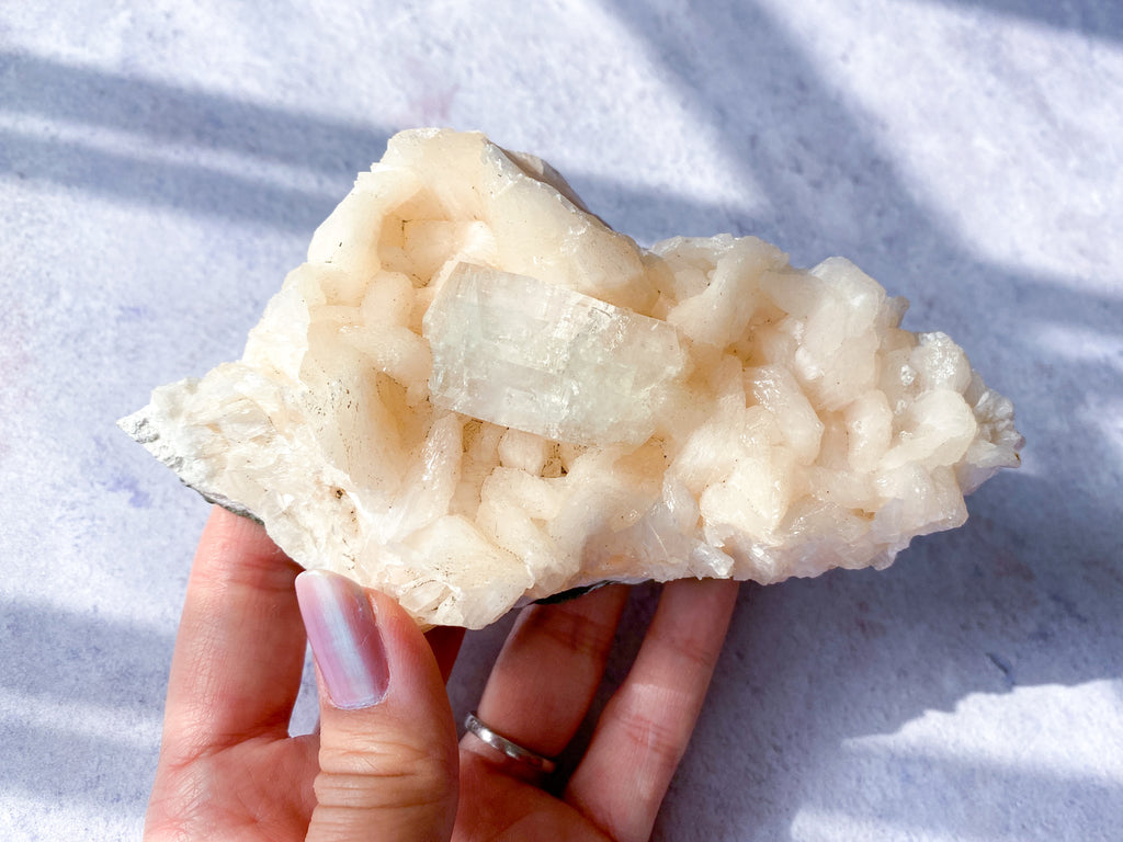 Apophylite with Stilbite 1