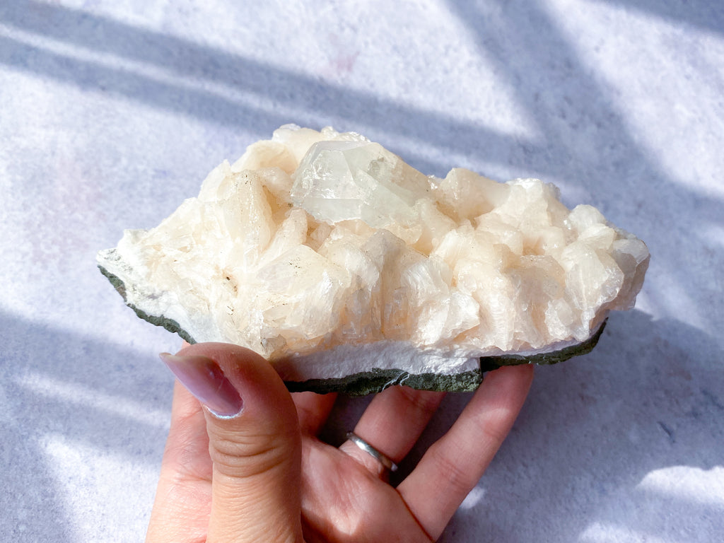 Apophylite with Stilbite 1