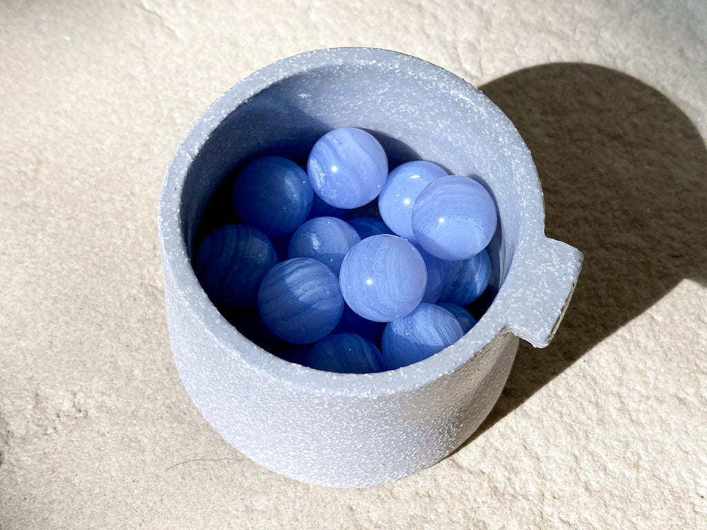Blue Lace Agate Mini Sphere